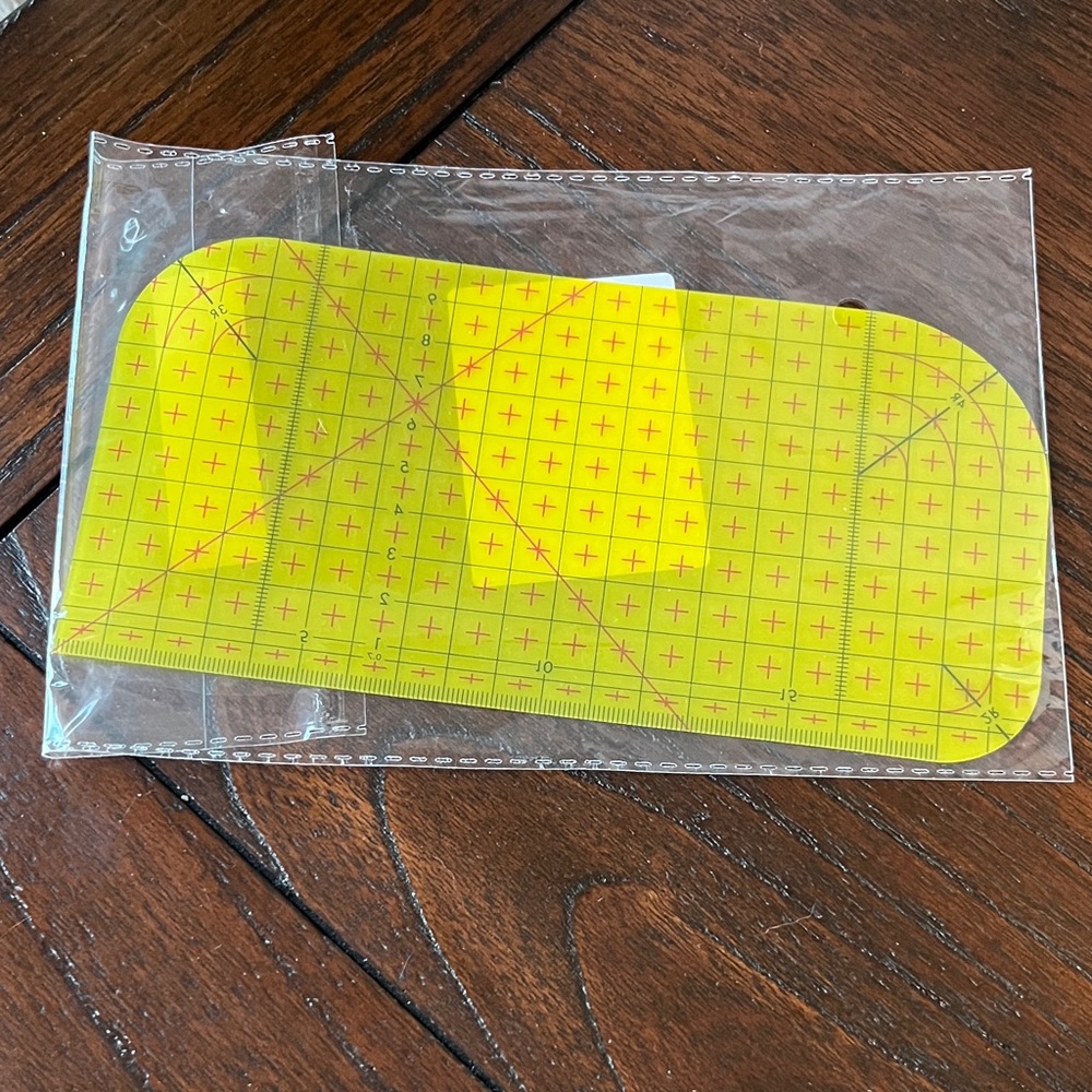 $4 Add-On New Sewing Ruler Yellow Craft Measuring Guide Hemming Alterations